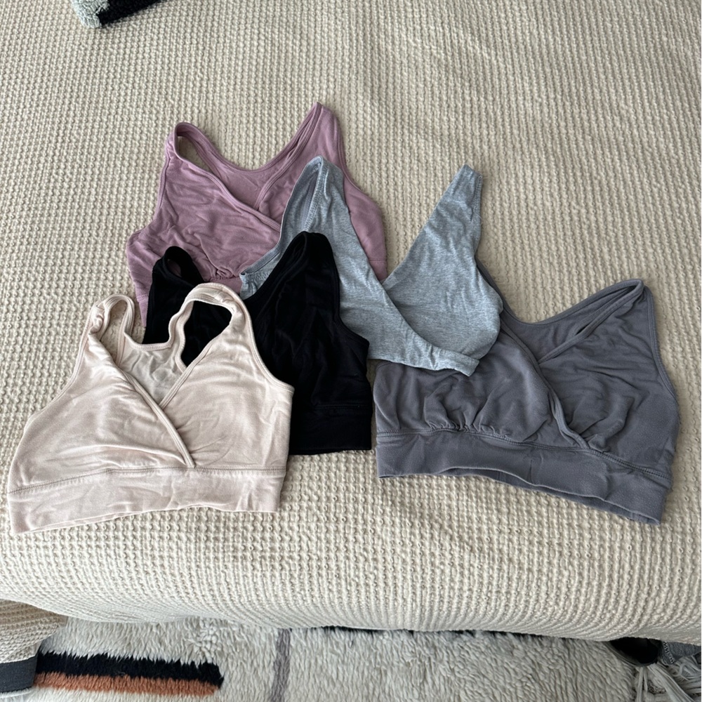 Kindred bravely soft nursing bras bundle